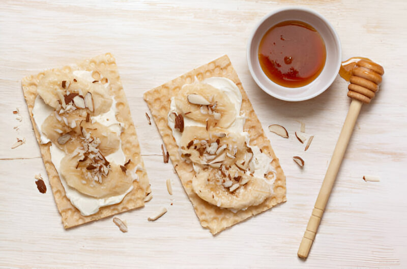 Banana-Ricotta Toasts with Pecans, Dates, and Honey