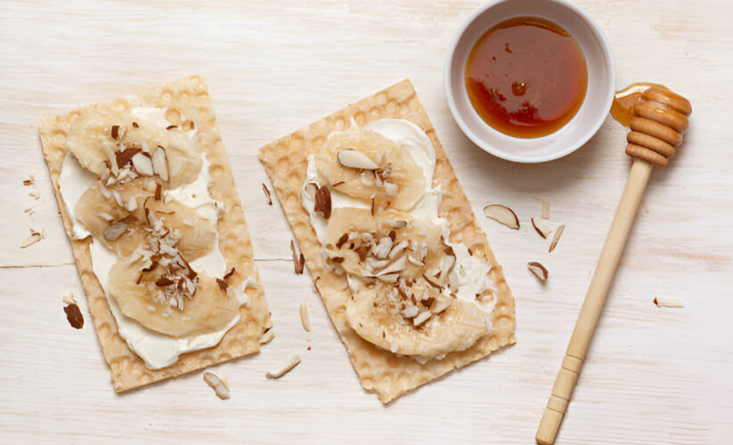 Banana-Ricotta Toasts with Pecans, Dates, and Honey | Whole Living