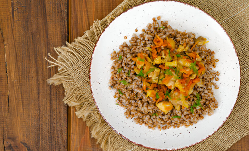 Lentils with Ginger, Golden Beets, and Herbs