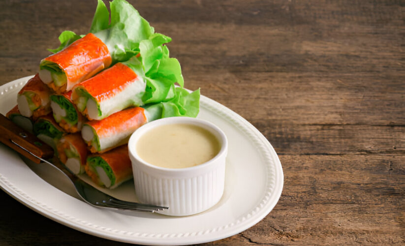 Spring Rolls with Carrot-Ginger Dipping Sauce | Whole Living Eat Well