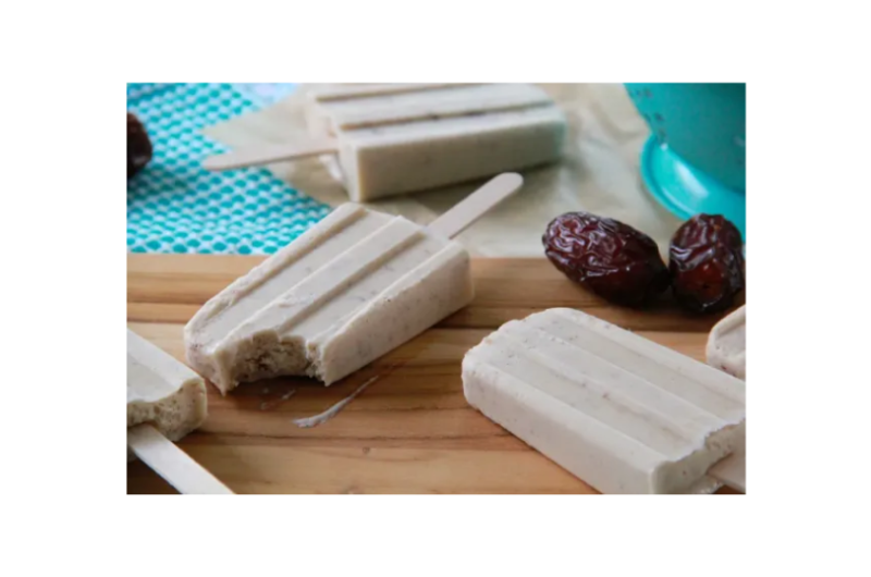 Date Shake Popsicles