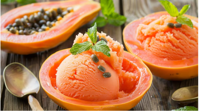 Papaya Sorbet | Whole Living Eat Well