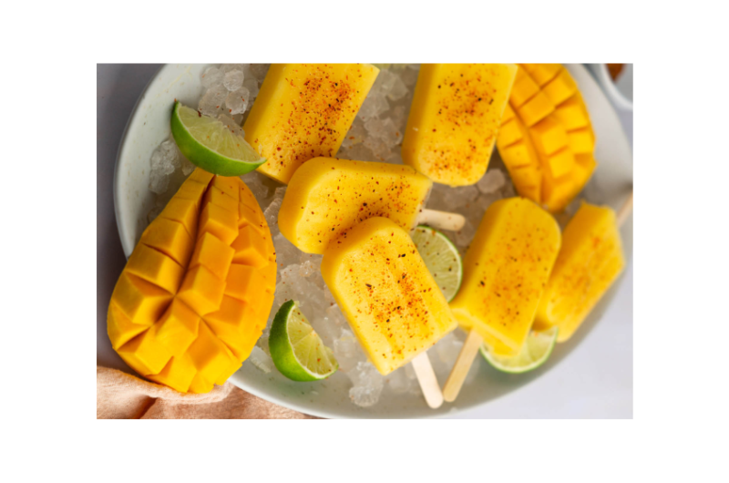 Creamy Mango Pops