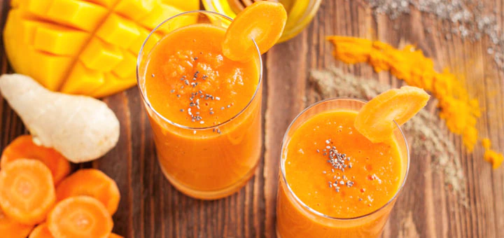 Carrot Mango Smoothie