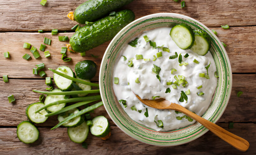 Cucumber-Mint Yogurt Dip – Whole Living Wellness