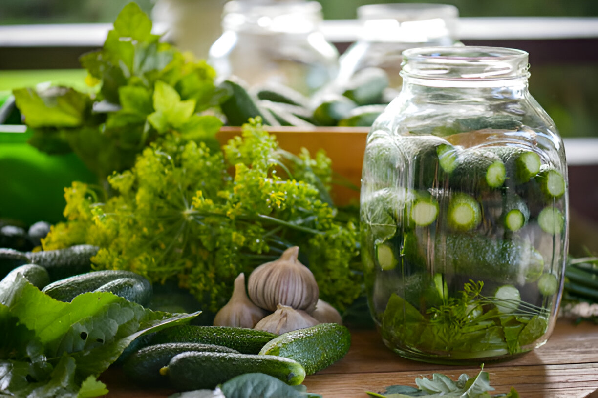 Canned Sour Pickles and Pickling Spice | Whole Living Eat Well