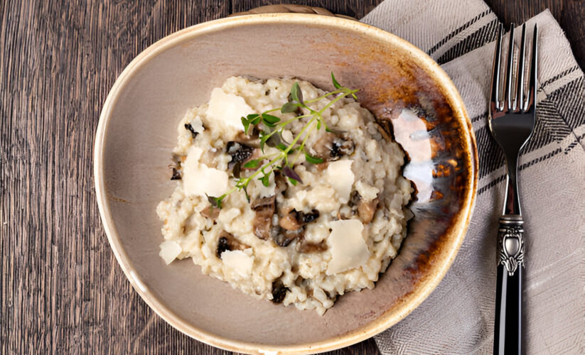 Creamy Farro Pilaf with Wild Mushrooms | Whole Living