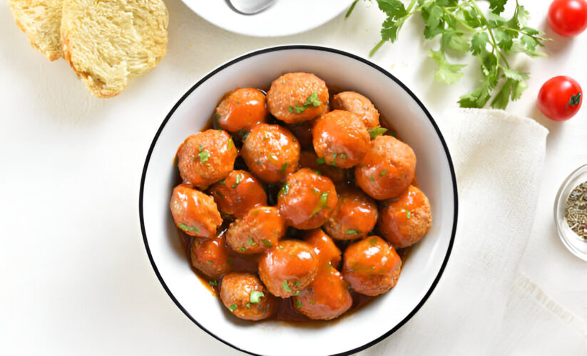 Turkey Meatballs with Jessica Alba