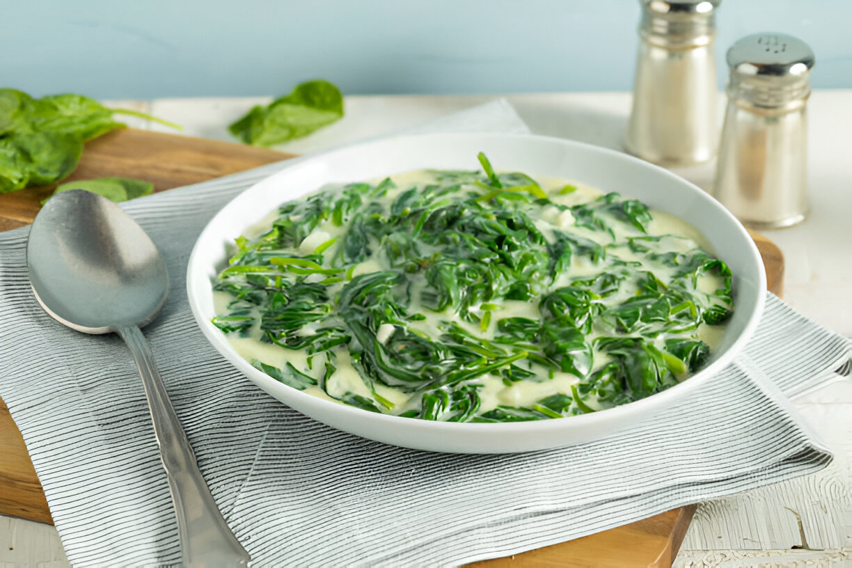 “Creamed” Spinach | Whole Living Eat Well