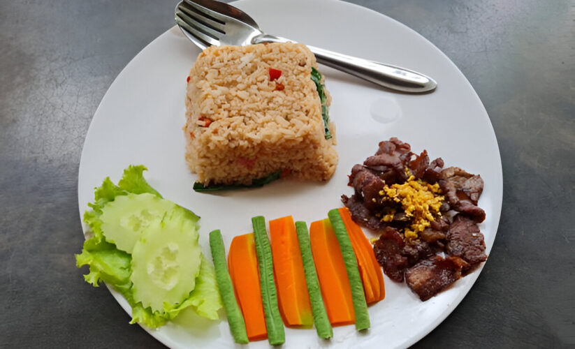 Crisped Brown Rice with Beef, Vegetables, and Eggs – Whole Living Eat Well