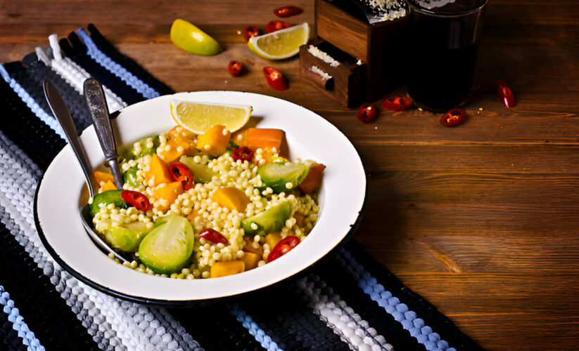 Turmeric Couscous With Grapes and Pine Nuts | Whole Living