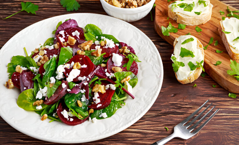 Beets and Kale with Creamy Tofu Dressing | Whole Living