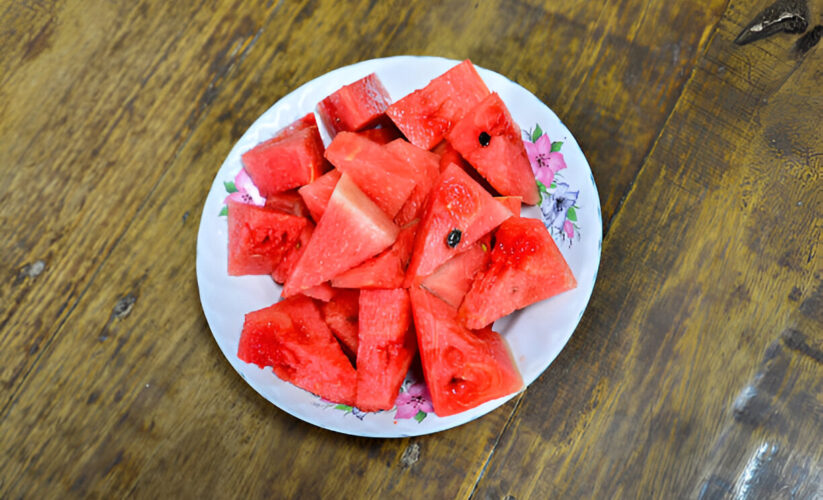 Watermelon Squares in Campari – Whole Living Eat Well