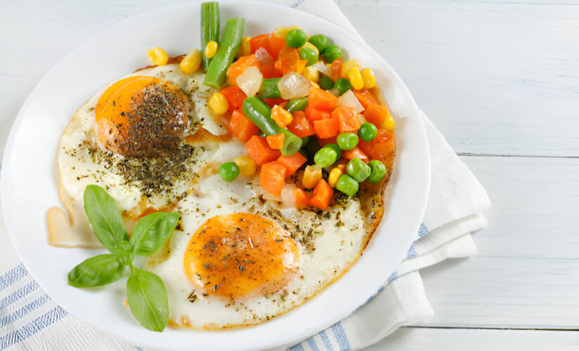 Fall-Vegetable and Quinoa Hash with Poached Eggs – Whole Living Eat Well