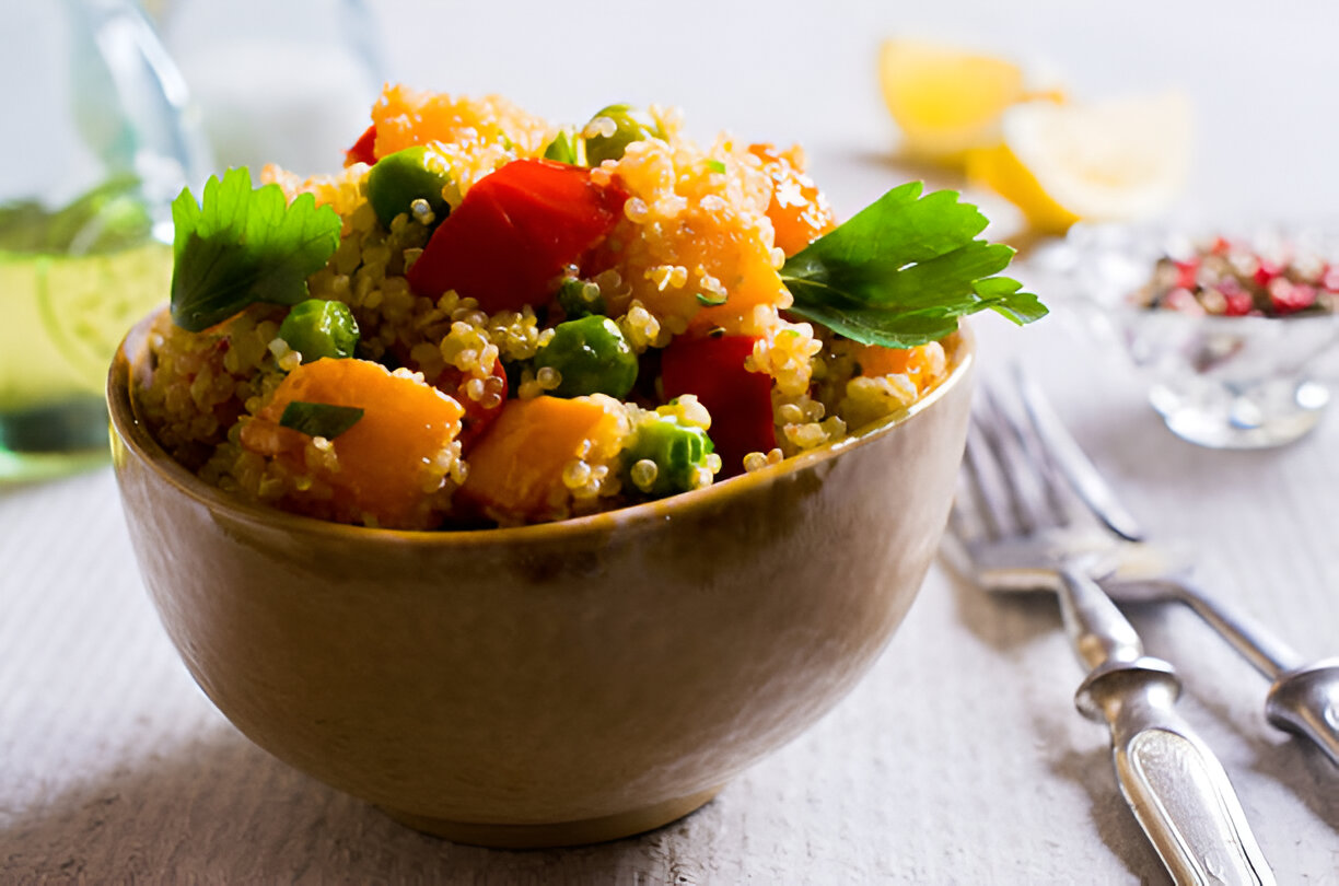 Quinoa and Corn Salad with Pumpkin Seeds – Whole Living Eat Well