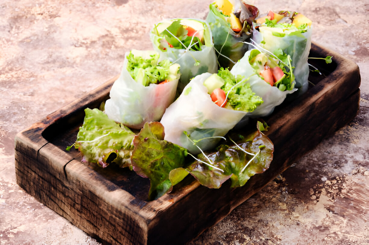 Ceviche Spring Rolls | Whole Living