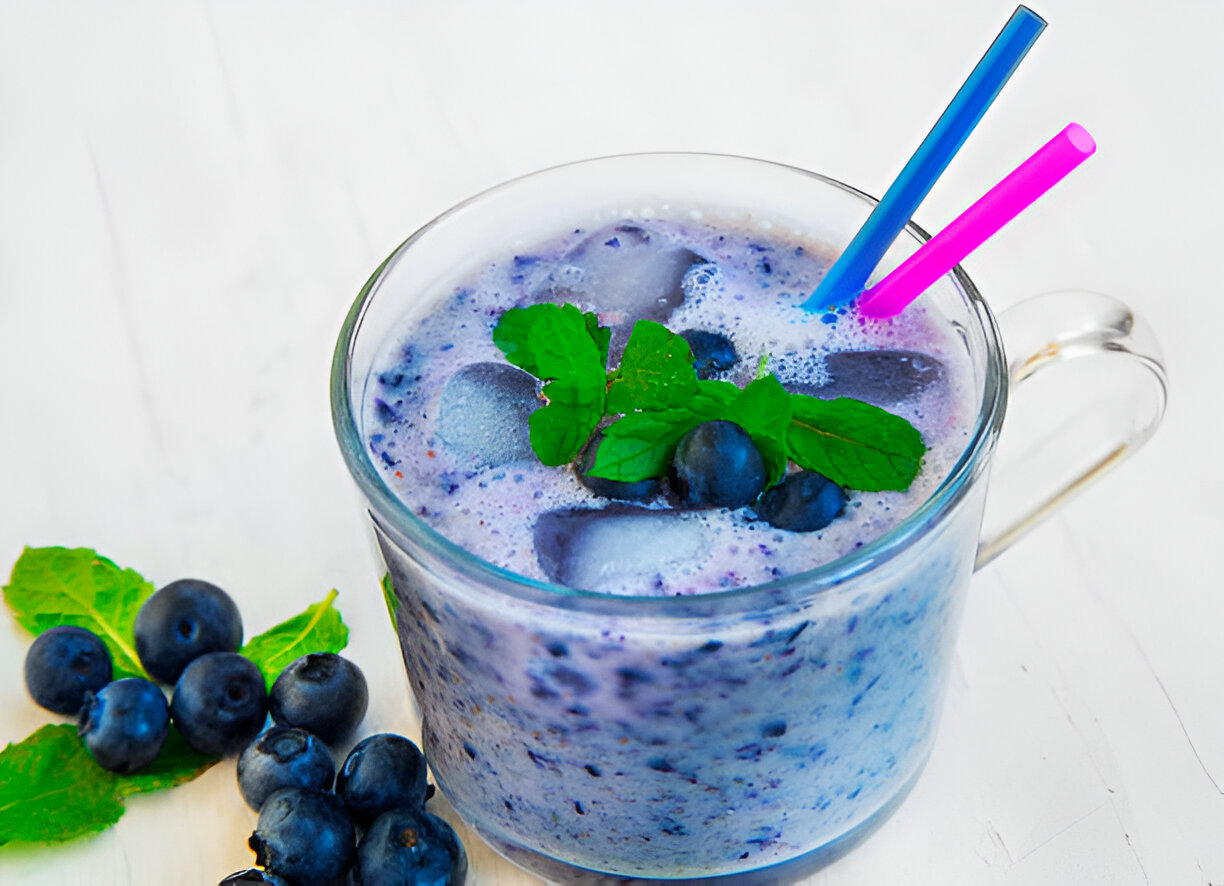 Blueberry-Flax Smoothie – Whole Living Eat Well