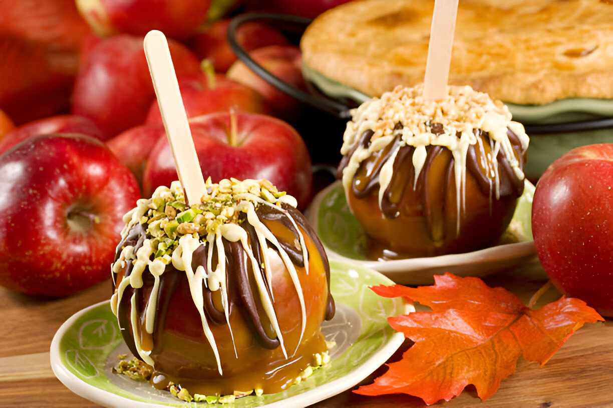 Peanut Butter-Stuffed Apple – Whole Living Eat Well