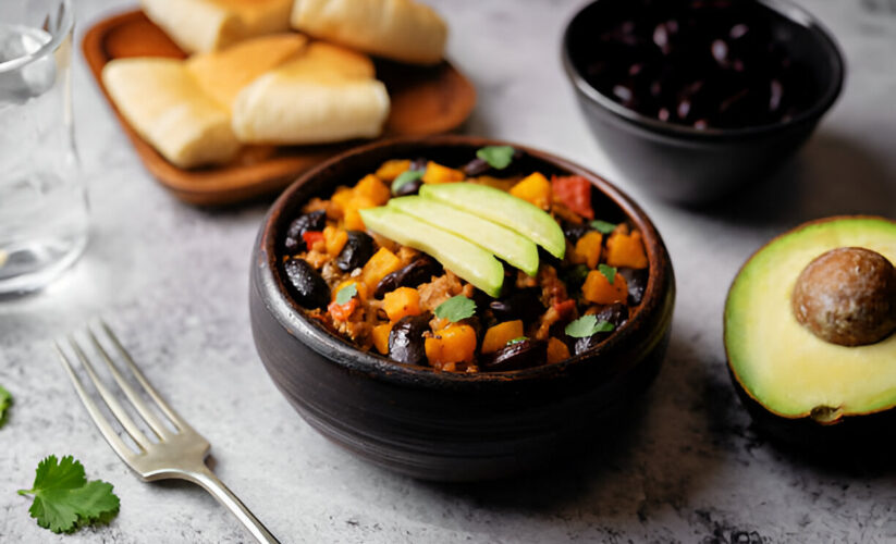 Avocado with Black Bean Salsa – Whole Living Eat Well