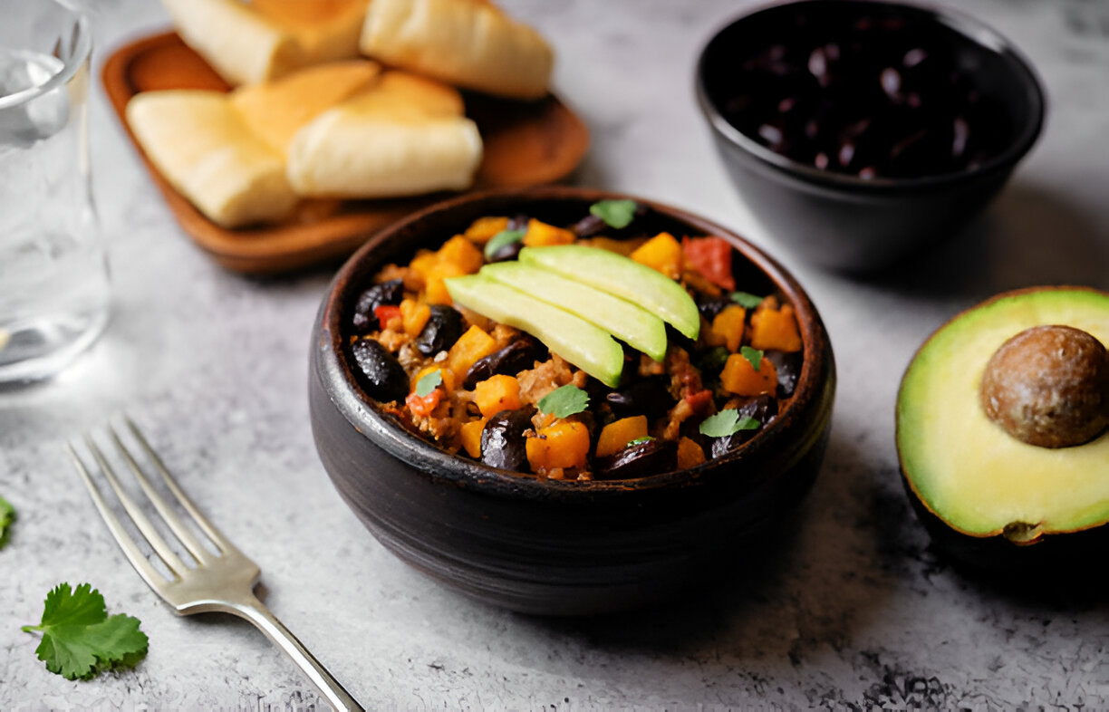 Avocado with Black Bean Salsa – Whole Living Eat Well