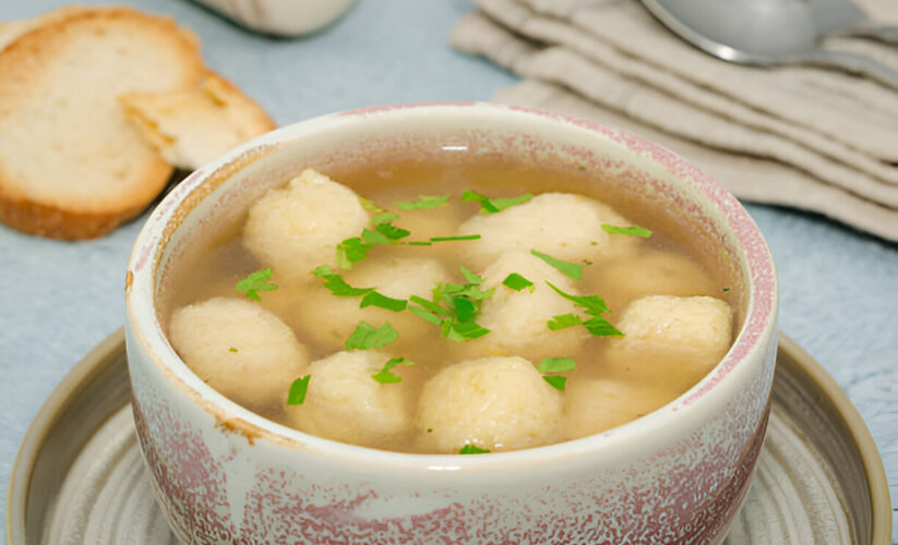 Chicken Soup with Parsley Dumplings | Whole Living Eat Well