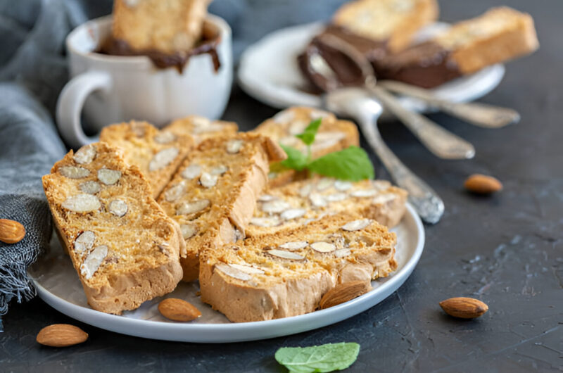 Coconut-Pistachio Biscotti