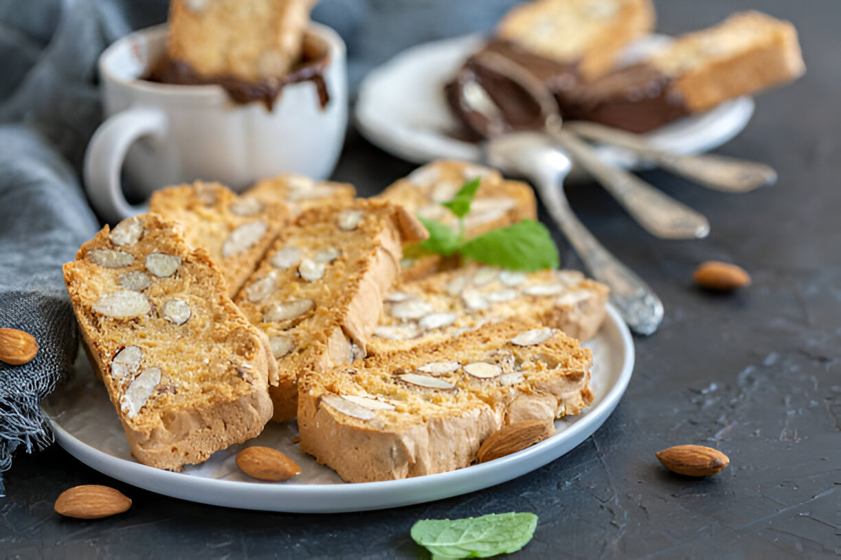 Coconut-Pistachio Biscotti | Whole Living