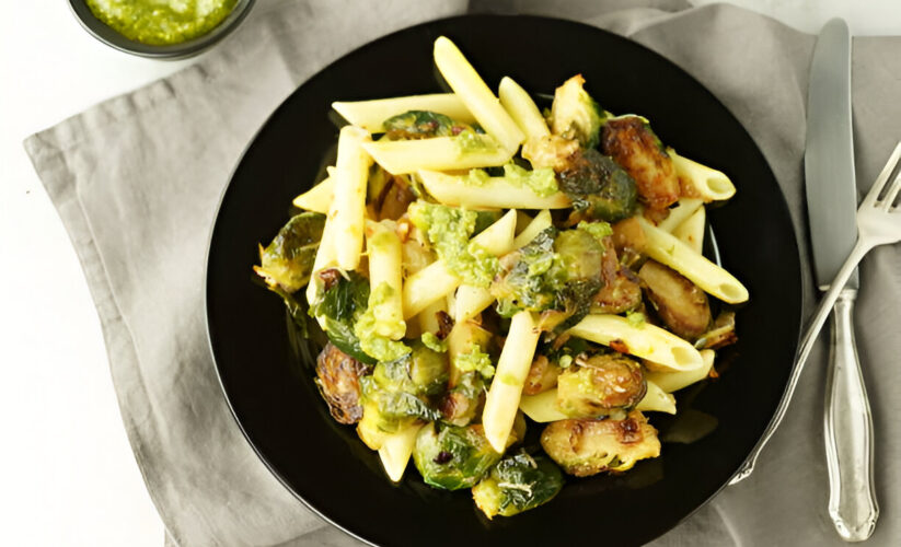 Broccoli Rabe Pesto with Whole-Wheat Pasta and Turkey Sausage – Whole Living Eat Well