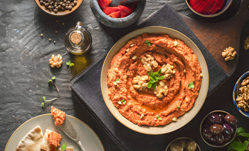 Spicy Red Pepper and Walnut Dip – Whole Living Eat Well