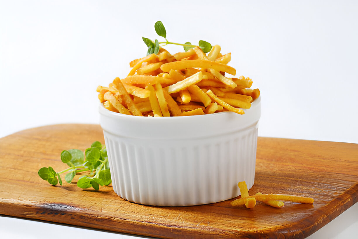 Parmesan-Coated Sweet Potato Fries