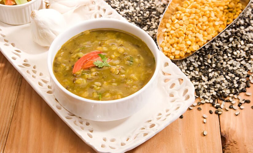 Yellow Lentil Soup with Cilantro Chutney | Whole Living Eat Well