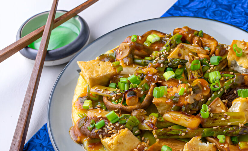 Tofu with Snap Peas and Scallions – Whole Living Eat Well