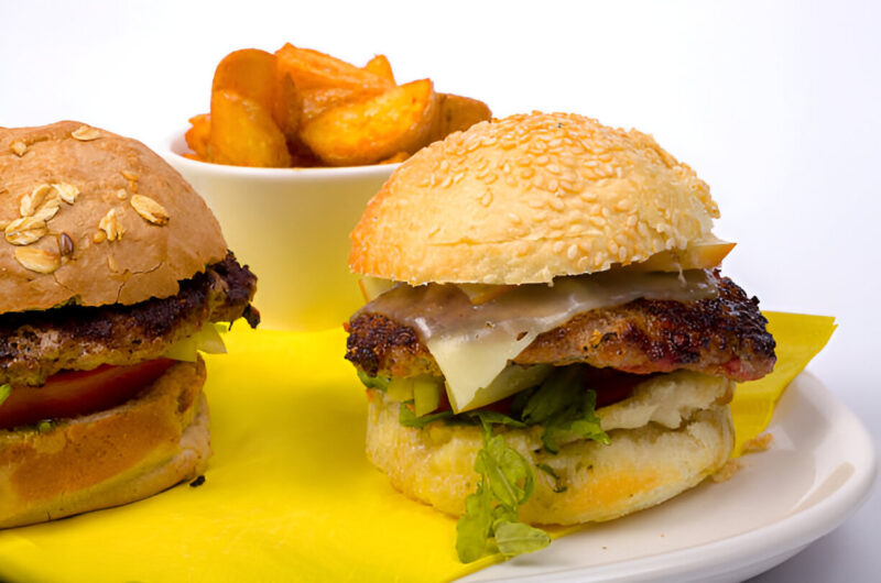 Sweet Potato Tofu Burger