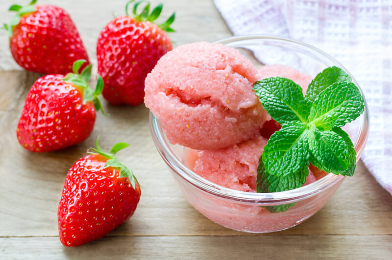 Strawberry Granita