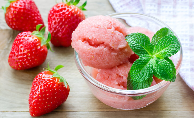 Strawberry Granita