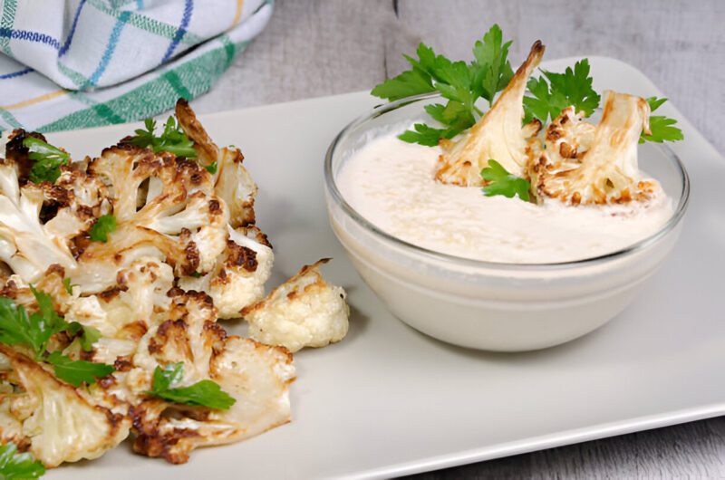 Roasted-Cauliflower Yogurt Dip