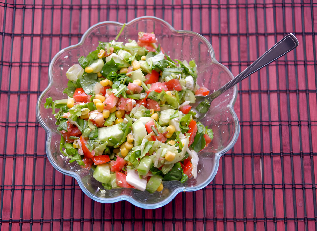 Grilled Corn, Mint, and Scallion Salad – Whole Living Eat Well