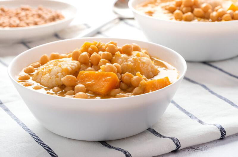 Mulligatawny with Chickpeas