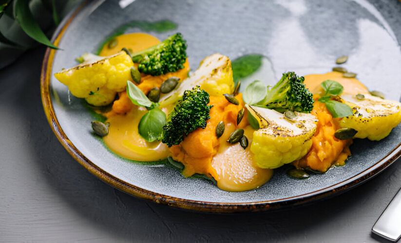 Steamed Broccoli and Squash with Tahini Sauce – Whole Living Eat Well