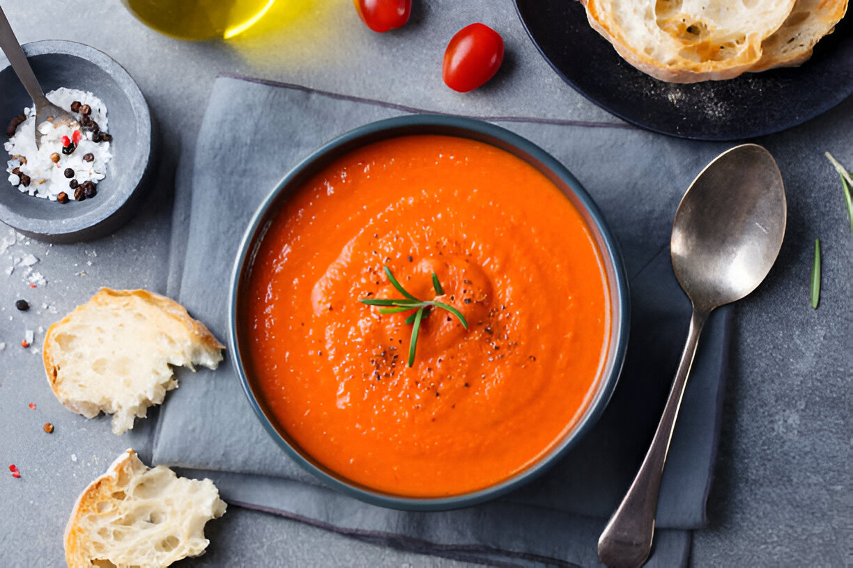 Spicy Tomato Soup | Whole Living Eat Well