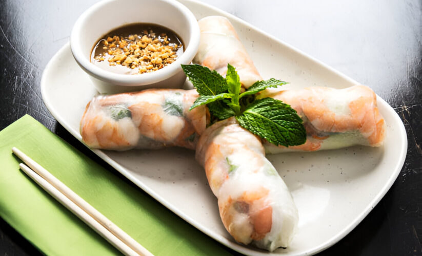 Spring Rolls with Carrot-Ginger Dipping Sauce – Whole Living Eat Well