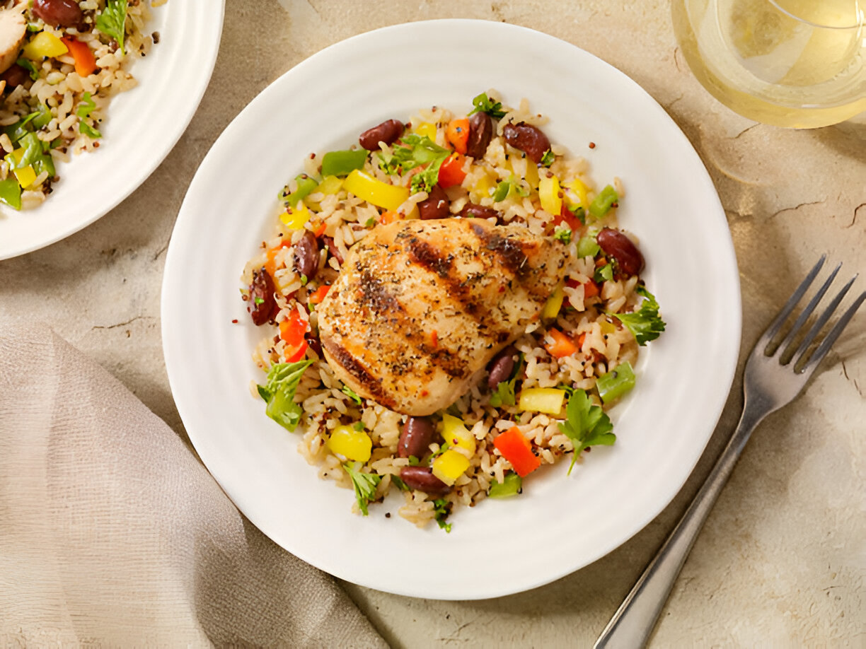 Roasted Vegetables with Quinoa