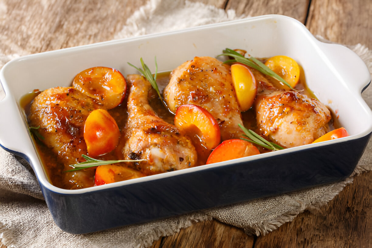 Apricot-Glazed Chicken – Whole Living Eat Well