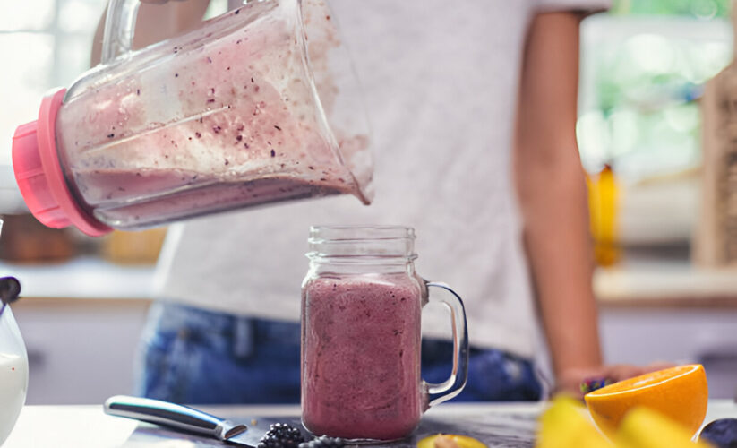 Blueberry Breakfast Shake | Whole Living Eat Well