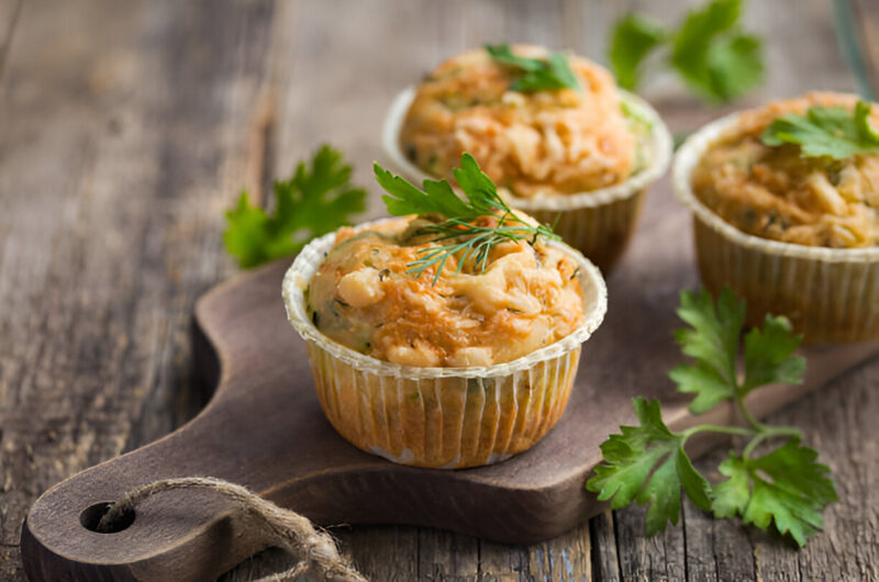 Parsnip Rosemary Muffins