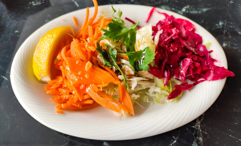 Kale Slaw with Red Cabbage and Carrots – Whole Living Eat Well