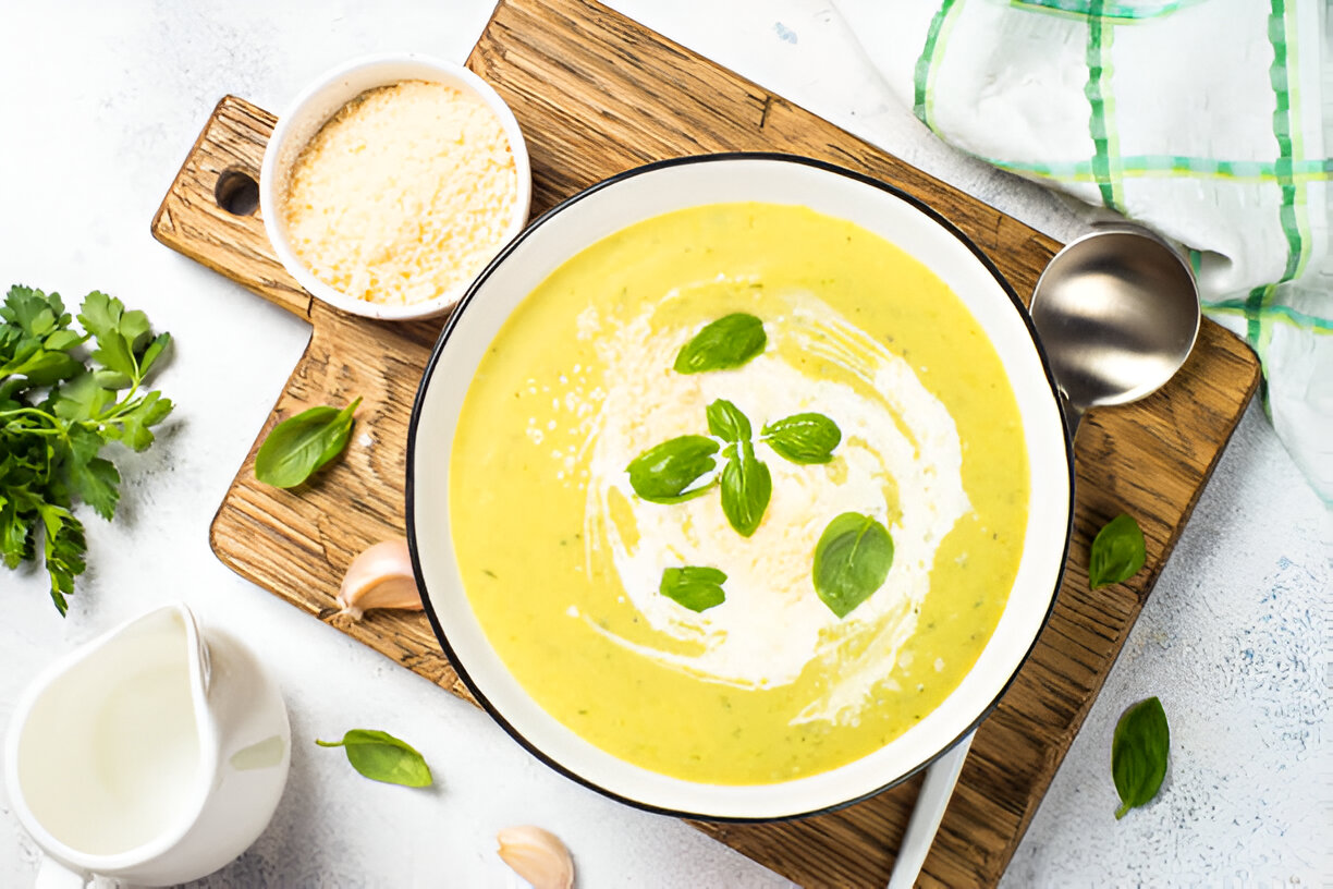 Creamy Summer Squash Soup | Whole Living