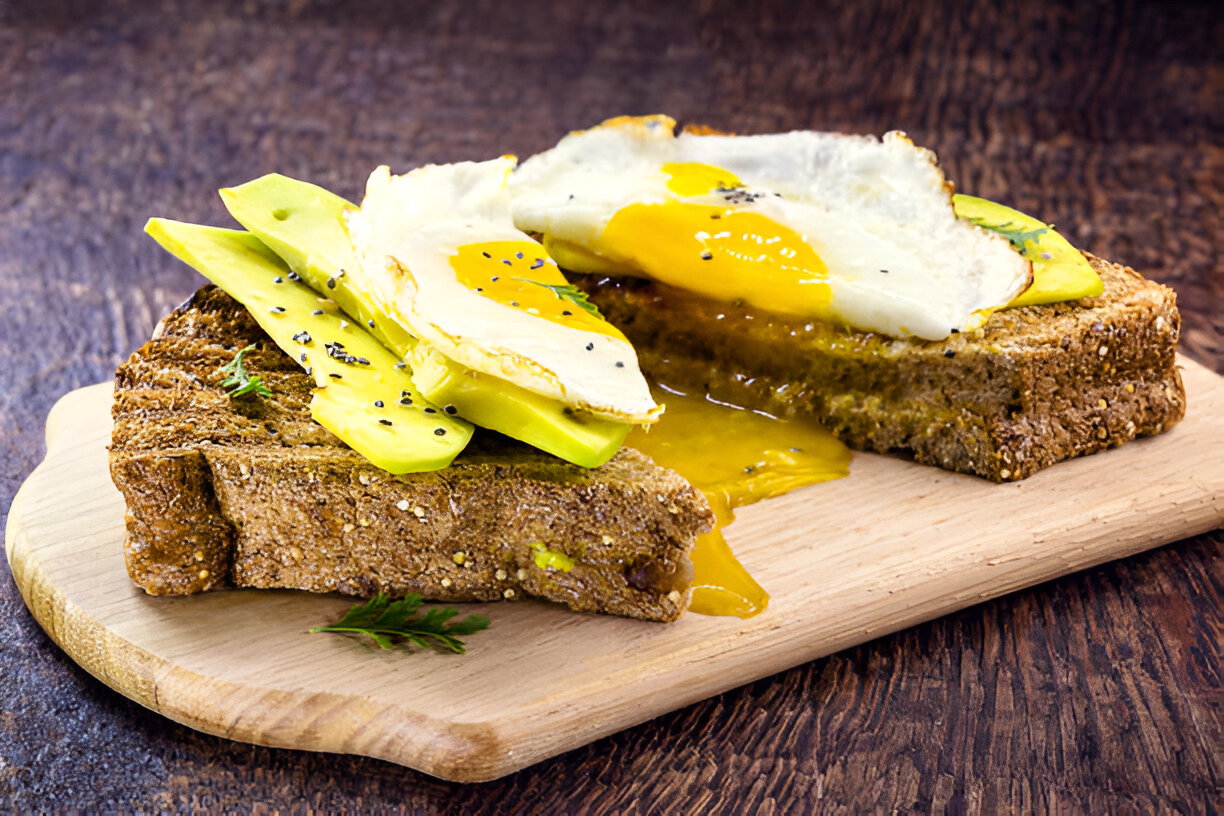 Avocado, Caper, and Pickled-Onion Toast – Whole Living Eat Well