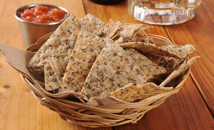 Flaxseed and Onion Crackers – Whole Living Eat Well