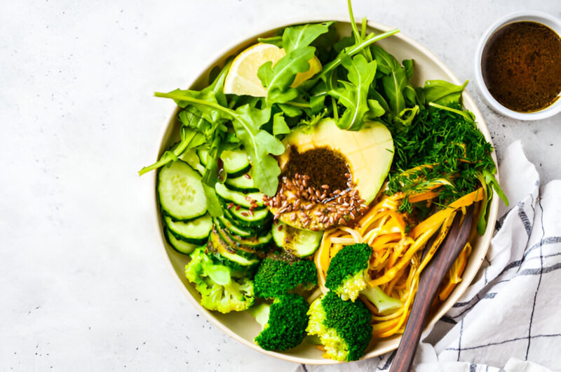 Whole-Wheat Orzo Salad with Broccoli-Pine Nut Pesto